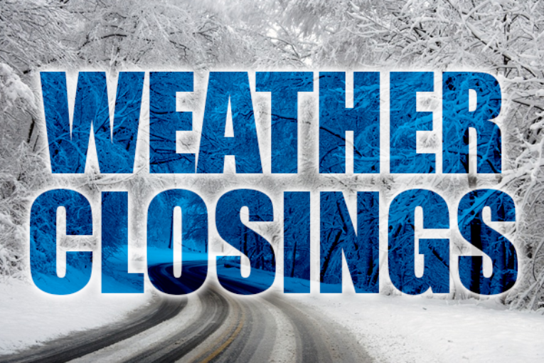Weather Closings for January 13th