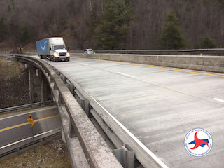 Wall Work to Restrict Lanes Near State Line