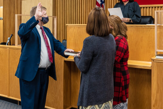Moore Sworn In As Assistant DA