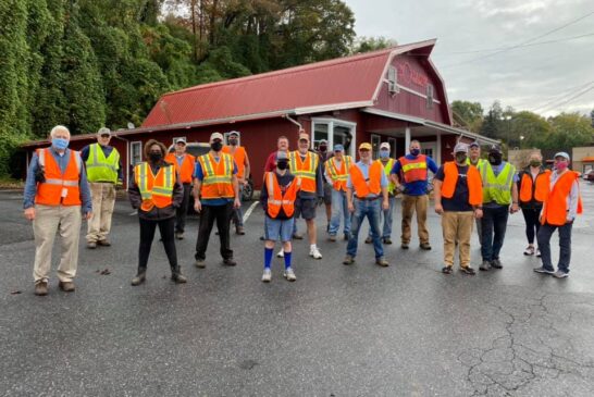 Lowe's, Rotary work together to spruce up Sylva