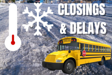 Closings & Delays for February 18th, 2021