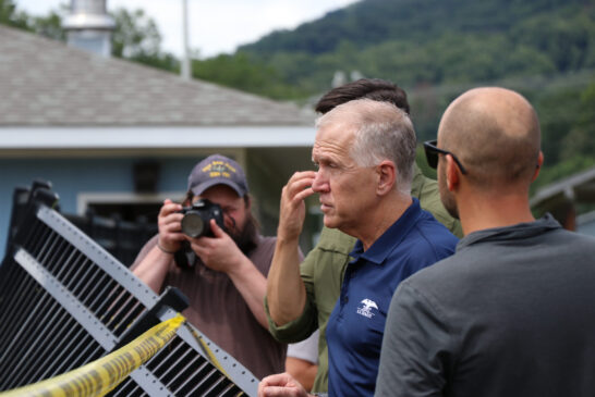Governor Cooper & Senator Tillis visit Haywood
