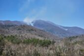 Thomas Divide Complex Fire East of Bryson City