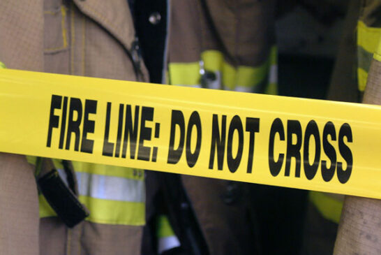 Vandalism Sparks Small Fire