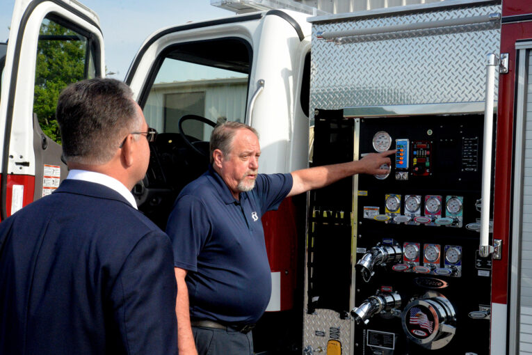 SCC Aquires New Fire Truck For Training