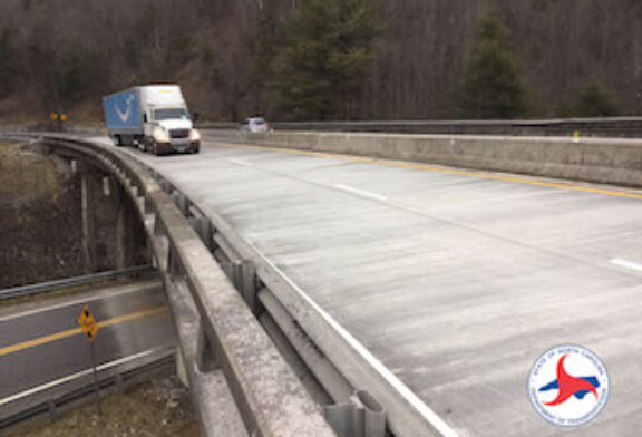 I-40 Construction in Haywood County