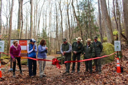 GSMNP Completes 3 Year Restoration of Ramsey Cascades Trail